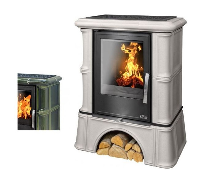 ABX BAVARIA K I kachlová kamna 3,5-9kW, kachlový sokl, zelená 301468 Obrázek - Hlavní obrázek