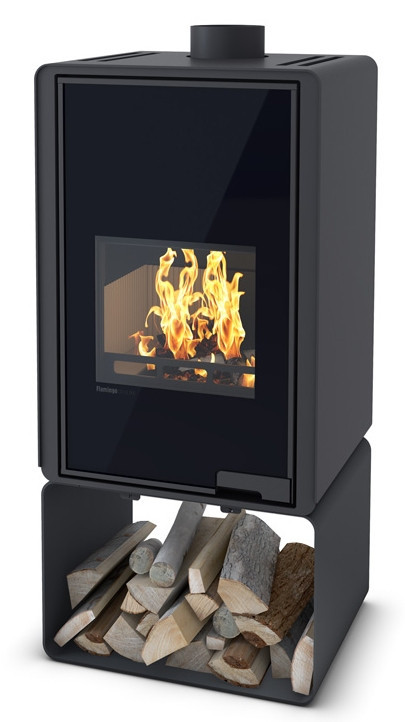 HS FLAMINGO DELUXE PENTAI krbová kamna 9kW, černá HSF42-020 Obrázek - Hlavní obrázek
