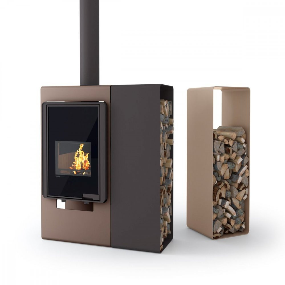HS FLAMINGO DELUXE SINGA krbová kamna 9kW, šedá HSF42-043 Obrázek - fotka