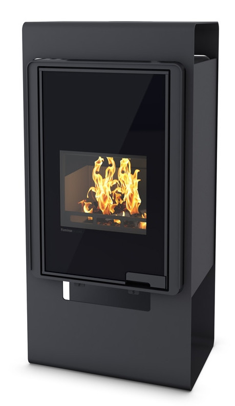 HS FLAMINGO DELUXE SINGA krbová kamna 9kW, černá HSF42-038 Obrázek - Hlavní obrázek