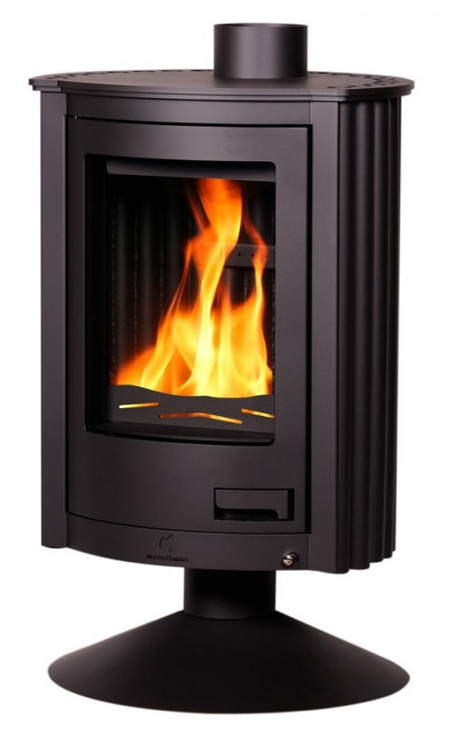 HS FLAMINGO MASTERFLAMME PICCOLO II krbová kamna 7kW, černá HSF41-002 Obrázek - Hlavní obrázek