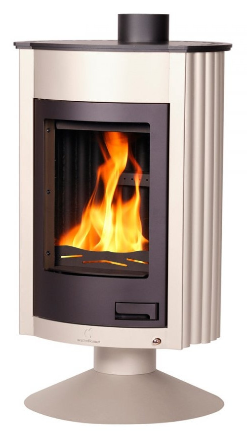 HS FLAMINGO MASTERFLAMME MEDIE II krbová kamna 12kW, krémová HSF41-029 Obrázek - Hlavní obrázek