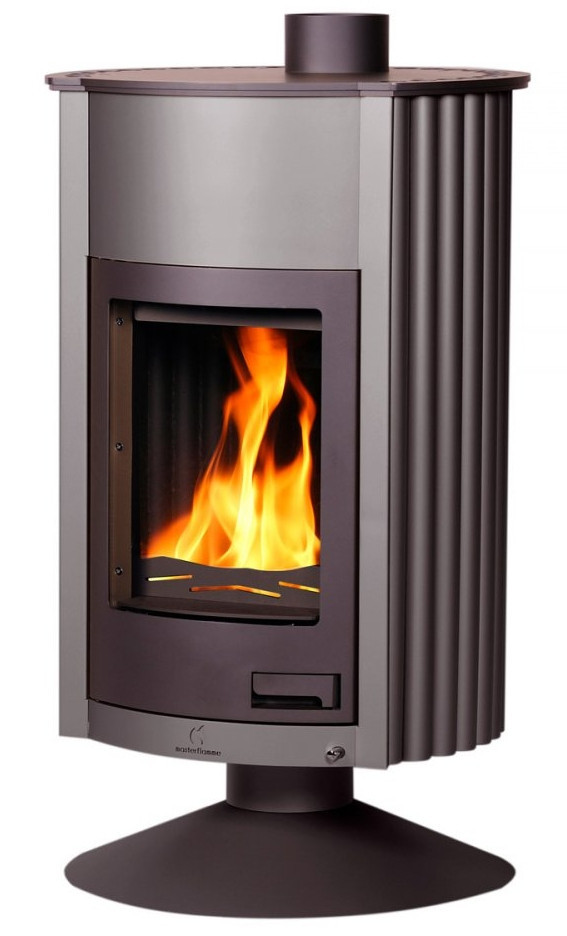 HS FLAMINGO MASTERFLAMME GRANDE II krbová kamna 17kW, šedá HSF41-024 Obrázek - Hlavní obrázek