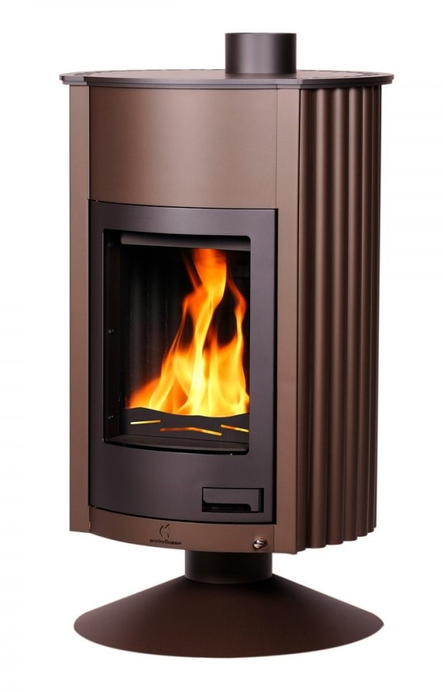 HS FLAMINGO MASTERFLAMME GRANDE II krbová kamna 17kW, sametově hnědá HSF41-016 Obrázek - Hlavní obrázek