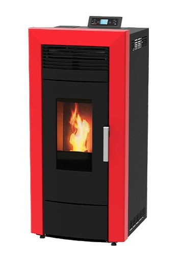 ALFA PLAM COMMO 21 peletová kamna 21 kW, s výměníkem, červená COMO21 Obrázek - Hlavní obrázek