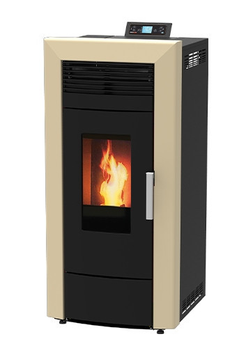 ALFA PLAM COMMO 21 peletová kamna 21 kW, s výměníkem, béžová COMO21 Obrázek - Hlavní obrázek