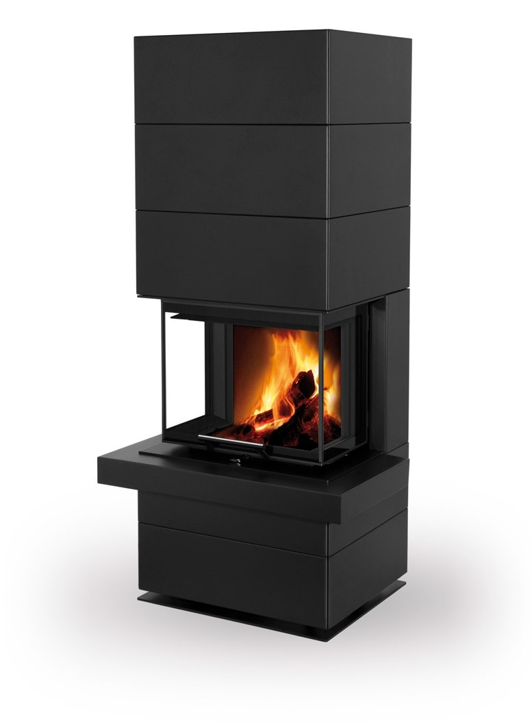 ROMOTOP CARA CS N 03 akumulační krb 2,9-7,4kW, designový, s výsuvnými dvířky, černá CARA CS N 03 Obrázek - Hlavní obrázek