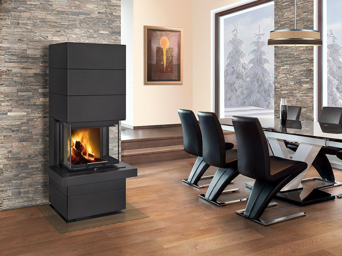 ROMOTOP CARA CS N 03 akumulační krb 2,9-7,4kW, designový, s výsuvnými dvířky, černá CARA CS N 03 Obrázek - fotka