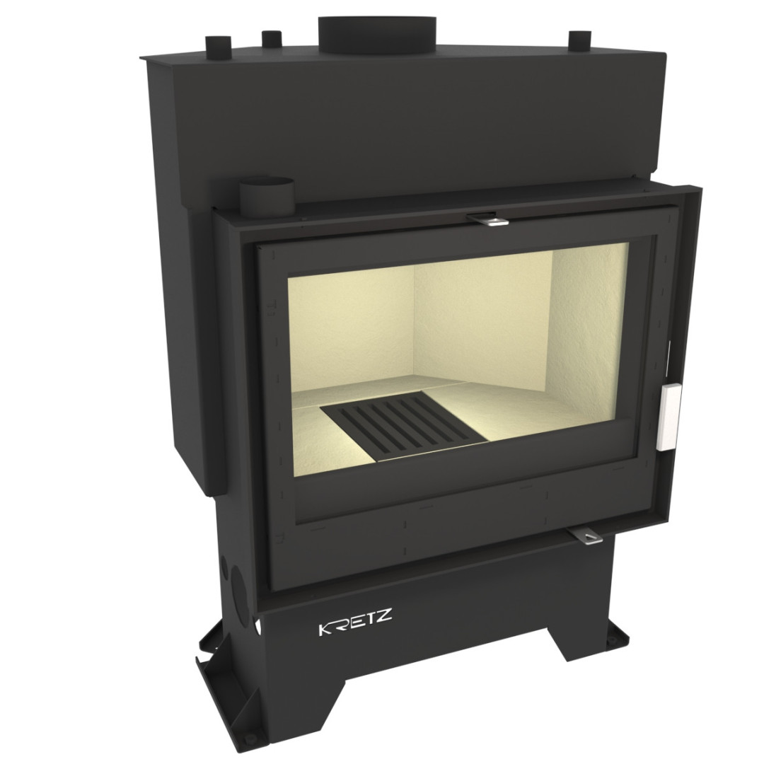 KRETZ Z 103 V krbová vložka 13,8 kW, s výměníkem, černá 1219 Obrázek - Hlavní obrázek
