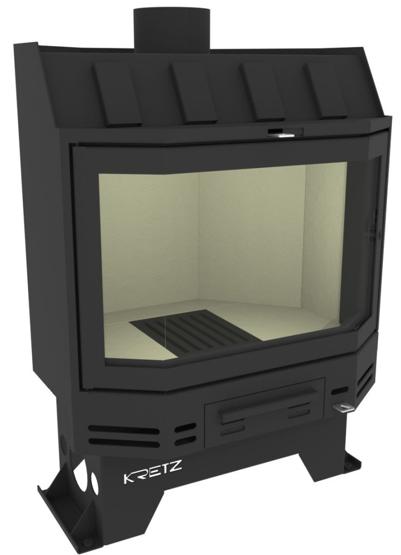 KRETZ A 101 krbová vložka 14 kW, černá 1101 Obrázek - Hlavní obrázek
