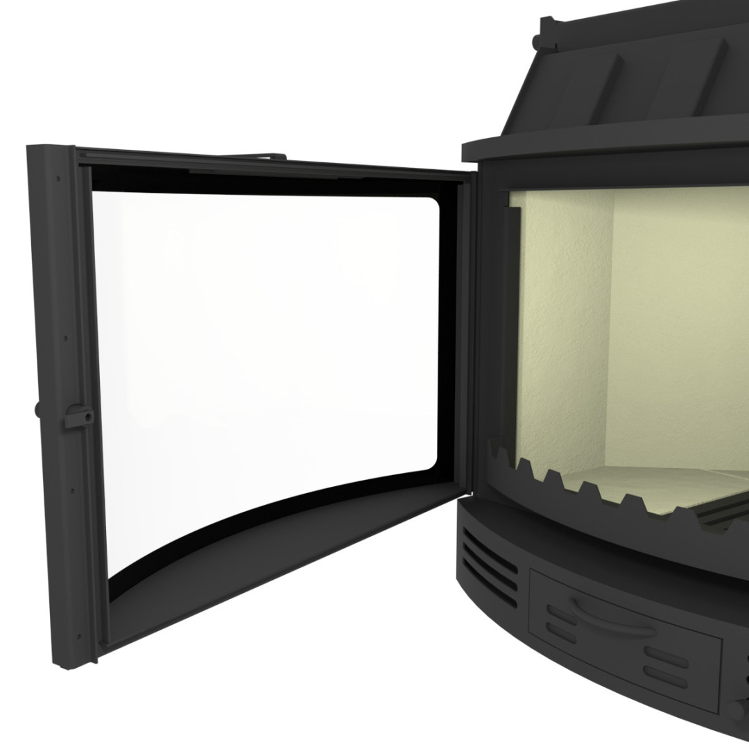 KRETZ A 105 V krbová vložka 16 kW, s výměníkem, černá 1183 Obrázek - fotka
