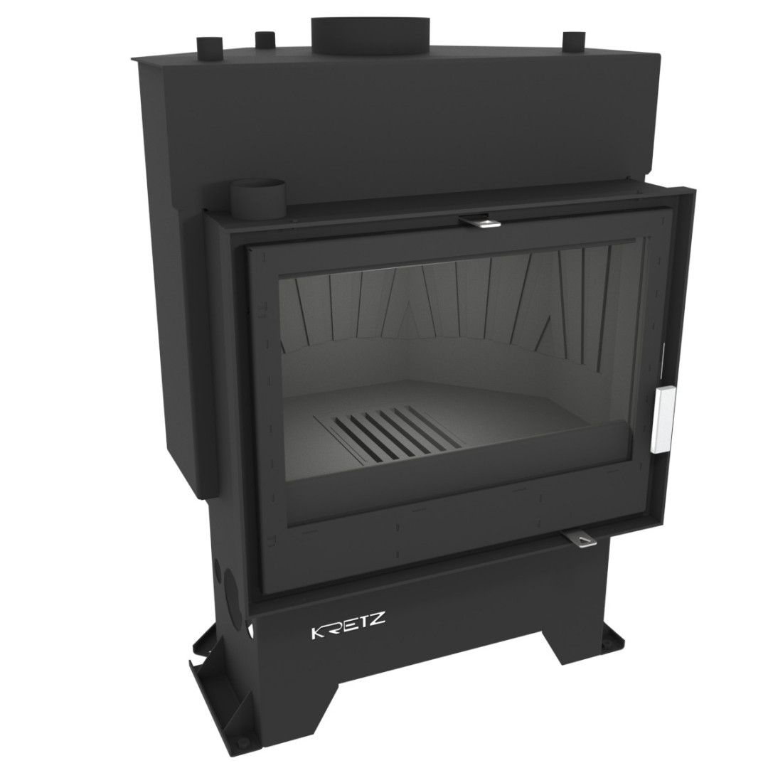 KRETZ Z 303 V krbová vložka 13,8 kW, s výměníkem, černá 1222 Obrázek - Hlavní obrázek