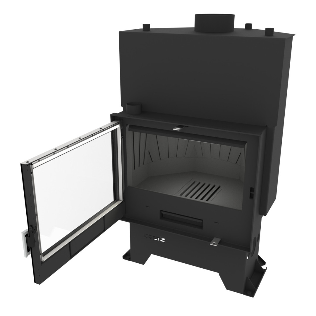 KRETZ Z 1303 VS krbová vložka 26 kW, s výměníkem, dvojité sklo, černá 1231 Obrázek - fotka