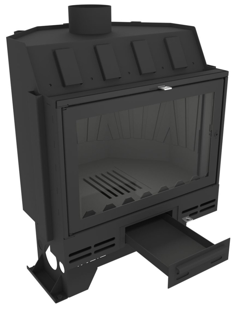 KRETZ A 303 krbová vložka 14 kW, černá 1114 Obrázek - fotka