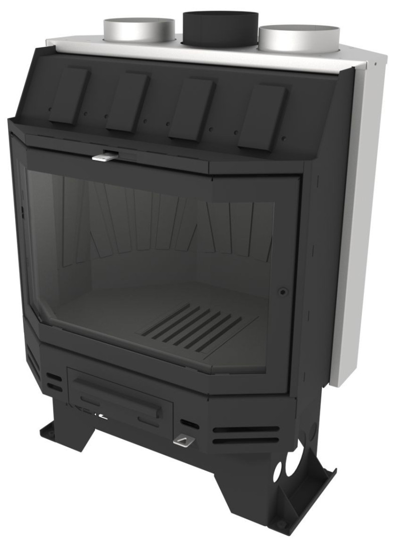 KRETZ A 401 krbová vložka 14 kW, černá 1118 Obrázek - fotka