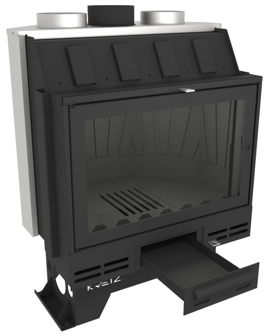 KRETZ A 403 krbová vložka 14 kW, černá 1120 Obrázek - fotka