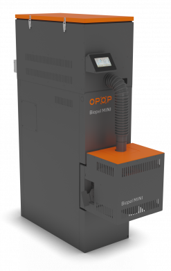 OPOP BIOPEL MINI TOWER SET 15,40/V9 kotel na pelety 15 kW, automatický + násypka 40kg + hořák + řídící jednotka V9 31515 Obrázek - Hlavní obrázek