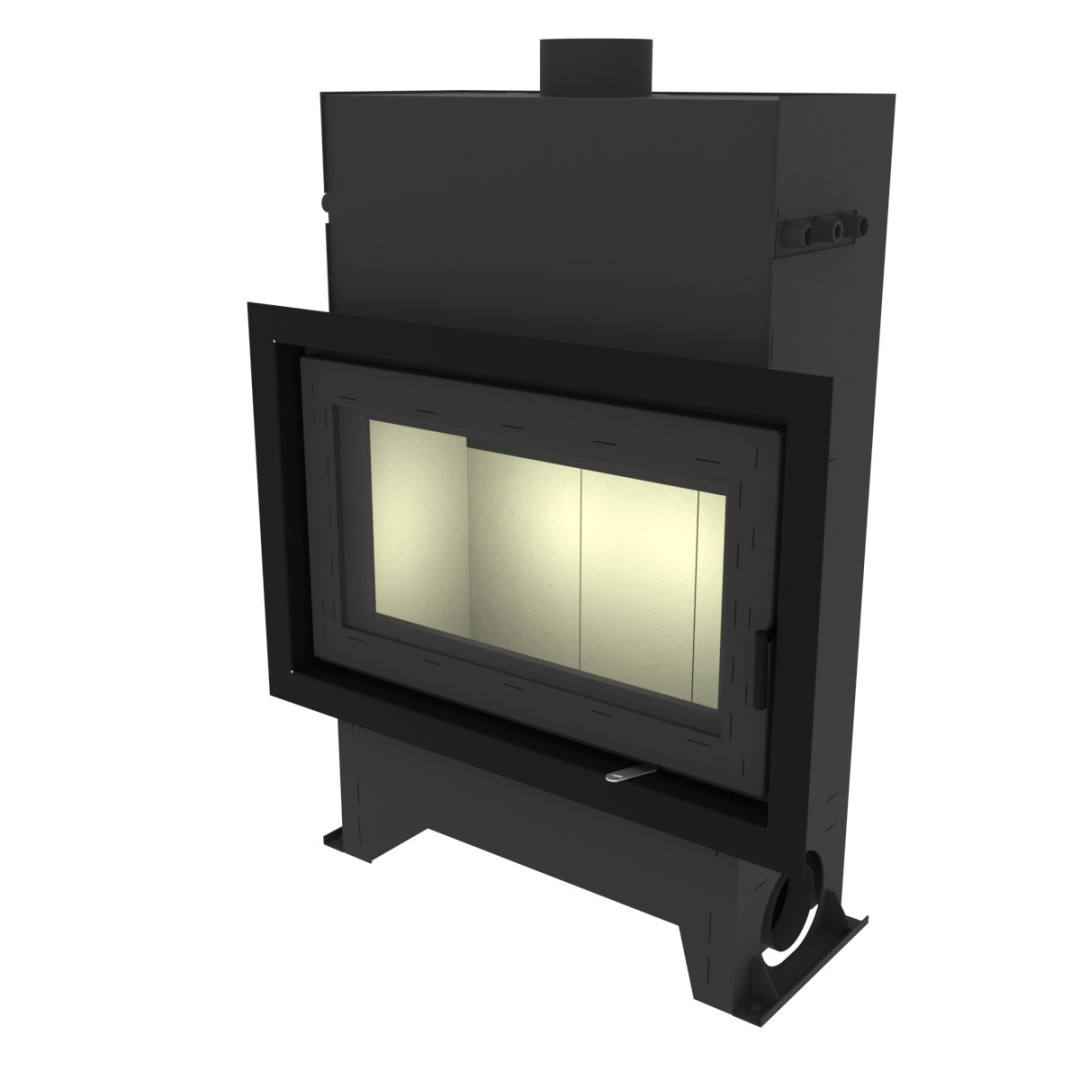 KRETZ B 103 V15 krbová vložka 16kW, s výměníkem, černá 1200 Obrázek - fotka