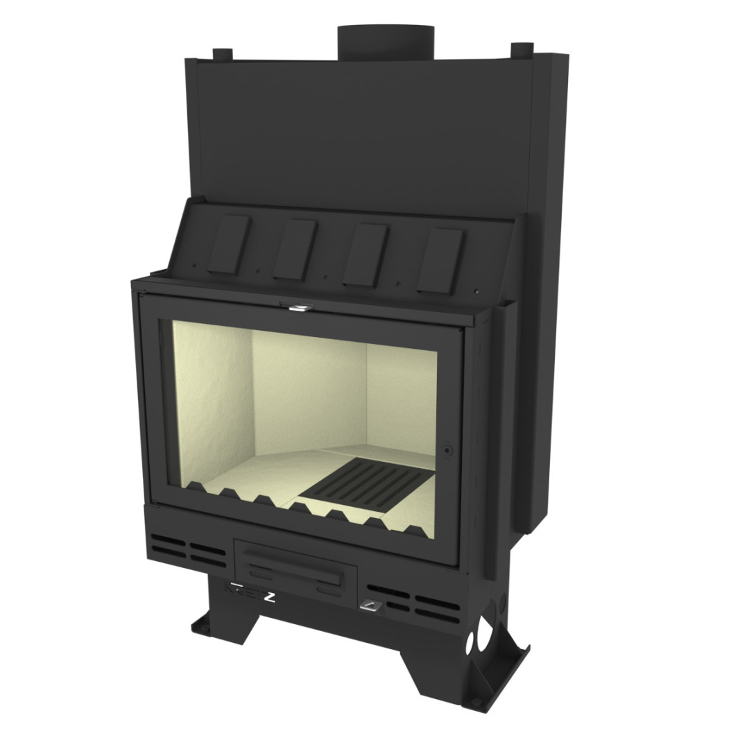 KRETZ A 1103 V krbová vložka 27kW s výměníkem, černá 1187 Obrázek - fotka