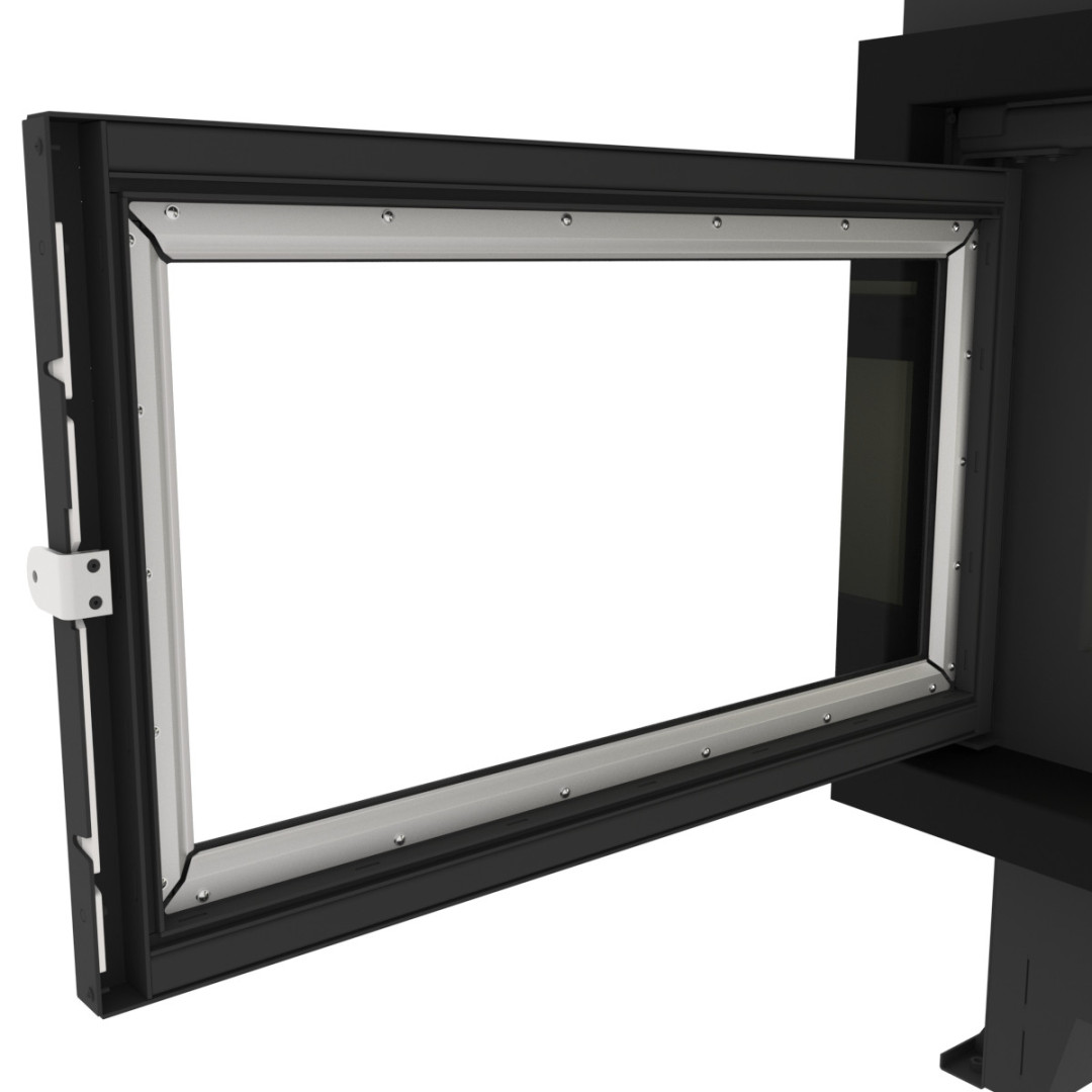 KRETZ B 104 V21 krbová vložka 21kW, s výměníkem, černá 1210 Obrázek - fotka