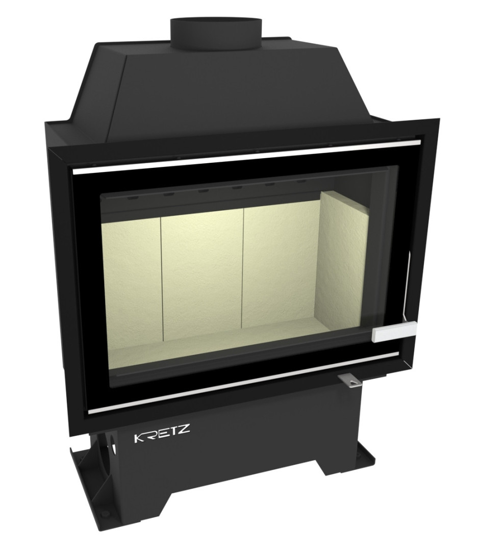 KRETZ F 103 SLIM krbová vložka 9kW, černá 1258 Obrázek - Hlavní obrázek