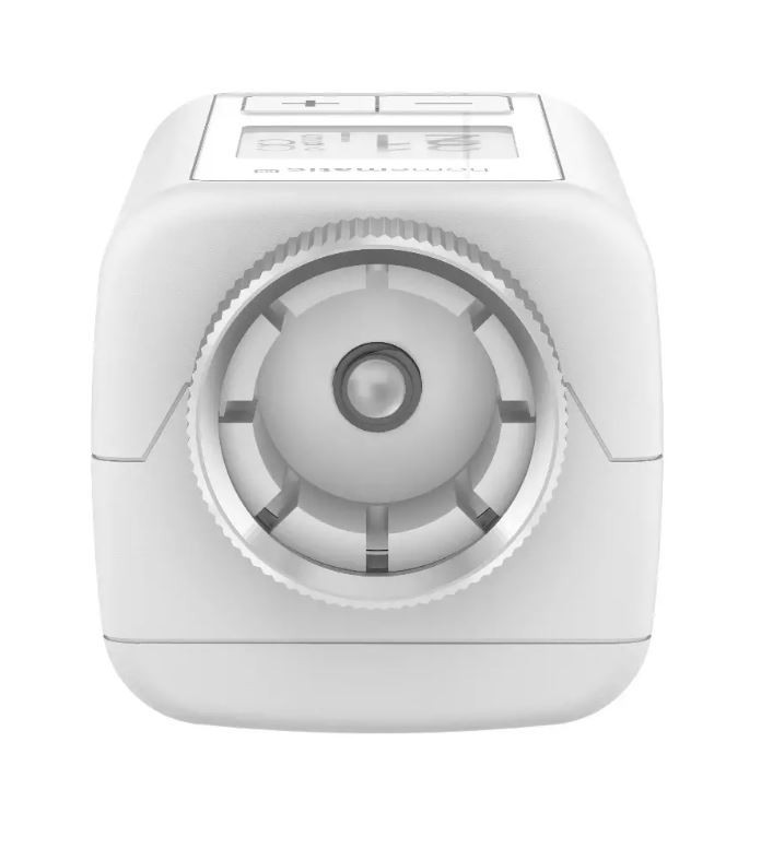 HOMEMATIC IP FLEX termostatická hlavice, bezdrátová, programovatelná, bílá HmIP-eTRV-F Obrázek - fotka