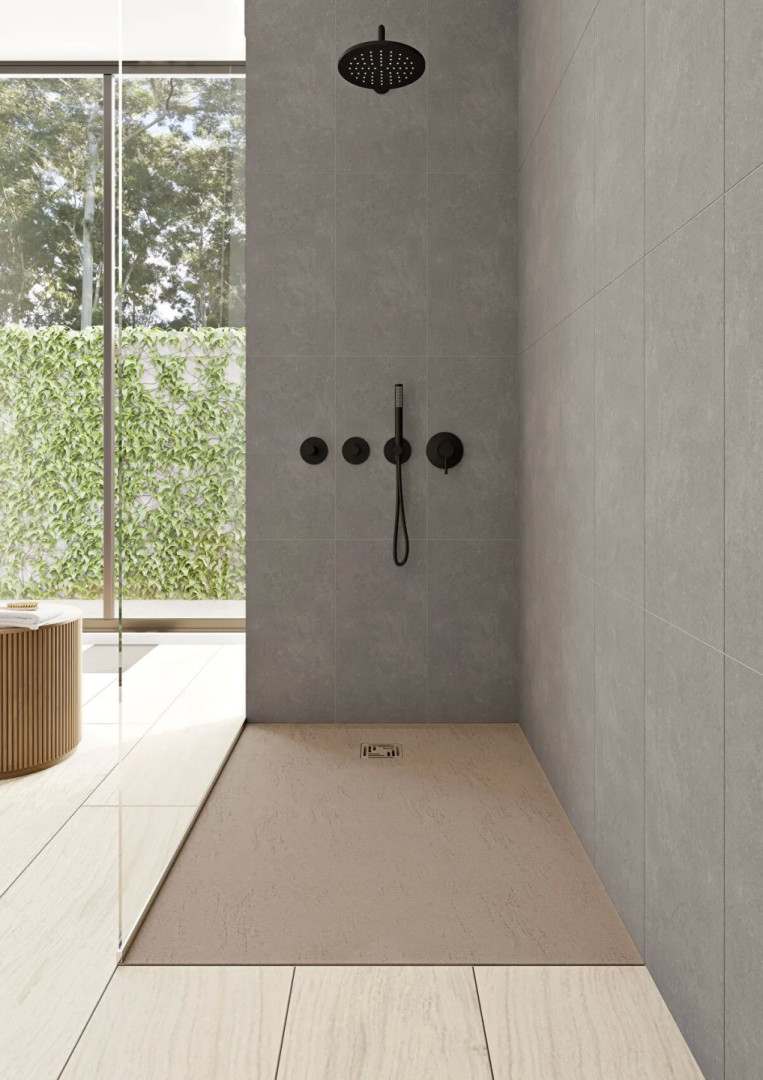 VITRA ORIGIN sprchová podomítková baterie, matná černá A4262136WTC Obrázek - fotka
