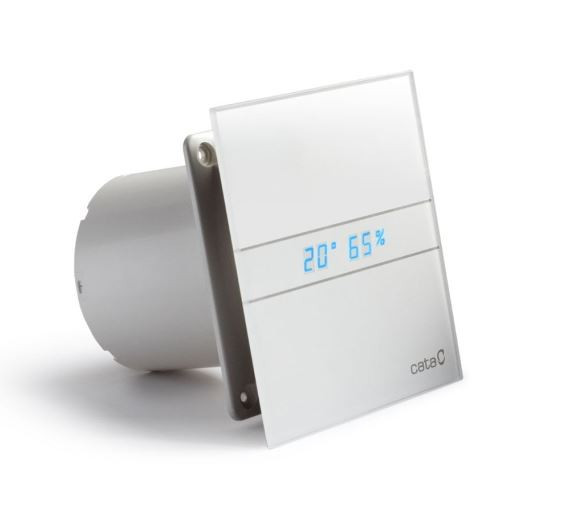 CATA E100 GTH axiální ventilátor 100 mm, nástěnný/stropní, s časovačem a čidlem vlhkosti 00900200 Obrázek - Hlavní obrázek