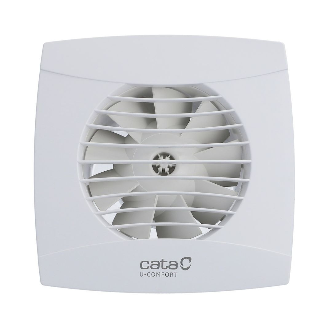 CATA UC 10 T axiální ventilátor 100 mm, nástěnný/stropní, s časovačem a zpětnou klapkou 01200100 Obrázek - Hlavní obrázek