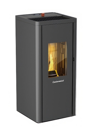 CENTROMETAL CENTROPELET A10 peletová kamna 3,4-8,3 kW, antracit CMA10K Obrázek - Hlavní obrázek