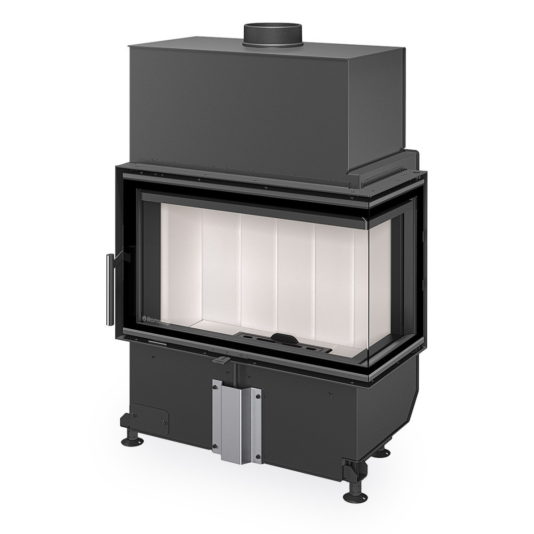ROMOTOP HEAT L 4G S 70.44.33 krbová vložka 4,5-11,7 kW, rohová, levá, černá HL4SX 24 Obrázek - Hlavní obrázek