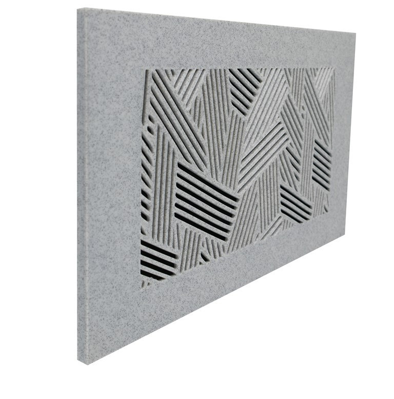 LUFTOMET FLAT designová větrací mřížka 232x132 mm, plast, mramor LF-P-R-SM-PB Obrázek - Hlavní obrázek