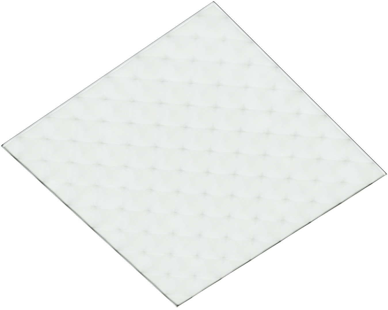 LUFTOMET SKY talířový ventil DN125, 200x200 mm, přívod i odvod vzduchu, 3D sklo, bílá SP-LS-3G-Q-W3-125 Obrázek - Hlavní obrázek