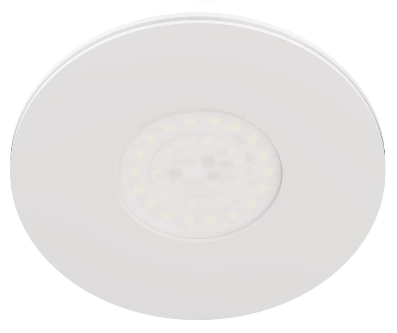 LUFTOMET LUMEN talířový ventil DN125, pr.200 mm, přívod i odvod vzduchu, s LED svítidlem, 3000 K, plast, lesklá bílá SP-LL-P-C-WS-W-125 Obrázek - Hlavní obrázek