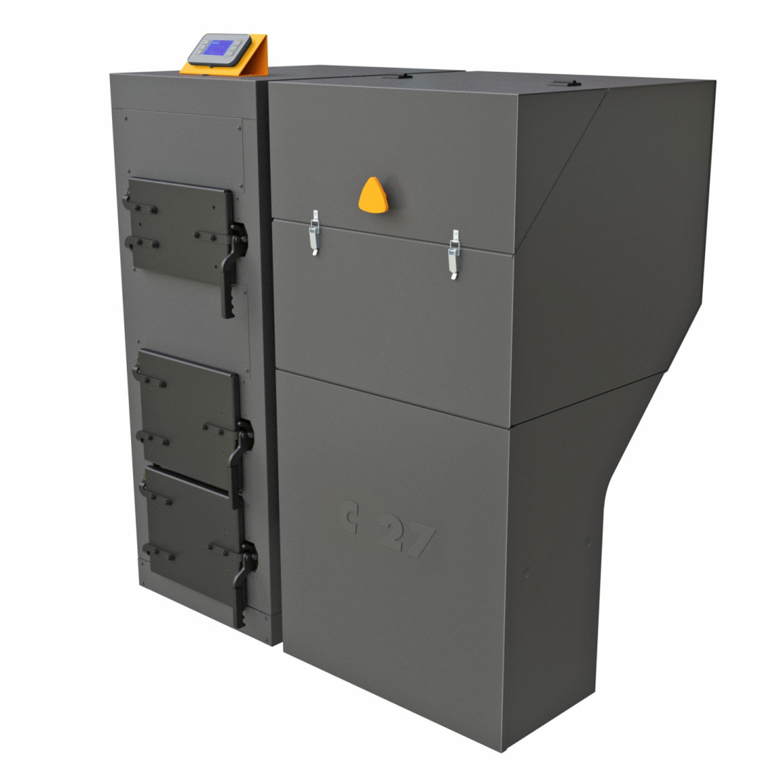BENEKOV C27 BIO PREMIUM kotel na pelety 25 kW, automatický, pravý 134100501 Obrázek - Hlavní obrázek