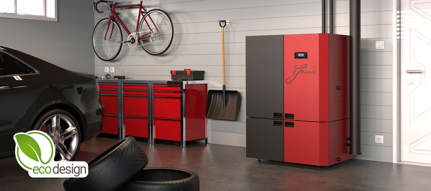 ALFA PLAM GRANDE 28 kotel na pelety 28 kW, automatický GRANDE28 Obrázek - fotka