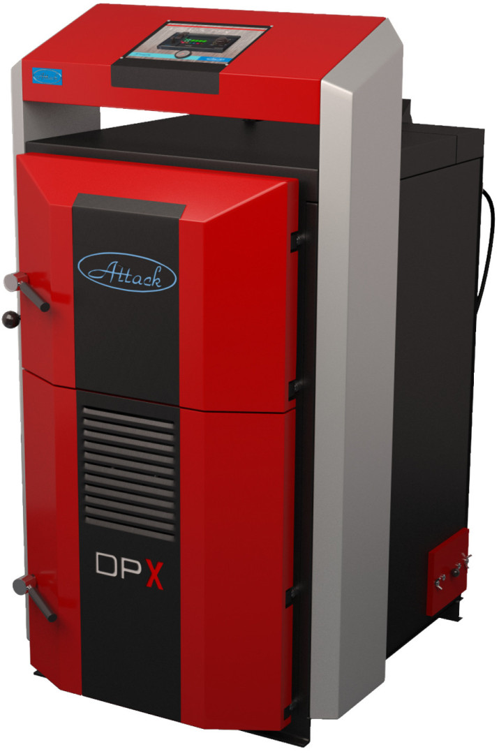 ATTACK 15 DPX PROFI kotel na dřevo 15 kW, zplyňovací 15DPXP Obrázek - fotka