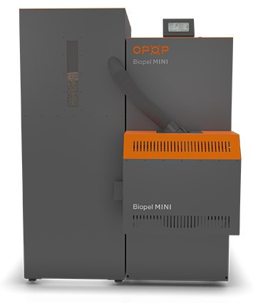 OPOP BIOPEL MINI KOMPAKT SET 21/V9 kotel na pelety 21 kW, automatický + násypka 225kg 22521 Obrázek - fotka