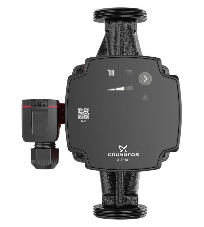 GRUNDFOS ALPHA1 25-60 oběhové čerpadlo 3,6 m3/h, 180 mm 93074163 Obrázek - fotka
