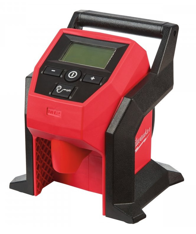 MILWAUKEE M12 BI-0 aku kompaktní kompresor 8,27 bar, bez akumulátoru, bez nabíječky 4933464124 Obrázek - fotka