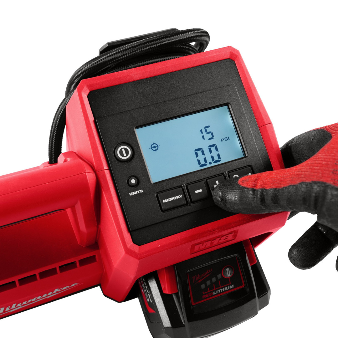 MILWAUKEE M18 BI-0 aku kompresor 40 l/min, 10,3 bar, bez akumulátoru, bez nabíječky 4933478706 Obrázek - fotka