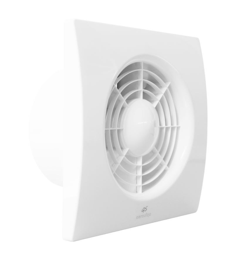 AERAULIQA QS120TBB axiální ventilátor 120mm, nástěnný/stropní, s časovačem a zpětnou klapkou 003208 Obrázek - Hlavní obrázek