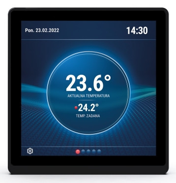 TECH CONTROLLERS CP-04M kontrolní panel, drátový, černá WG.23.0063 Obrázek - Hlavní obrázek