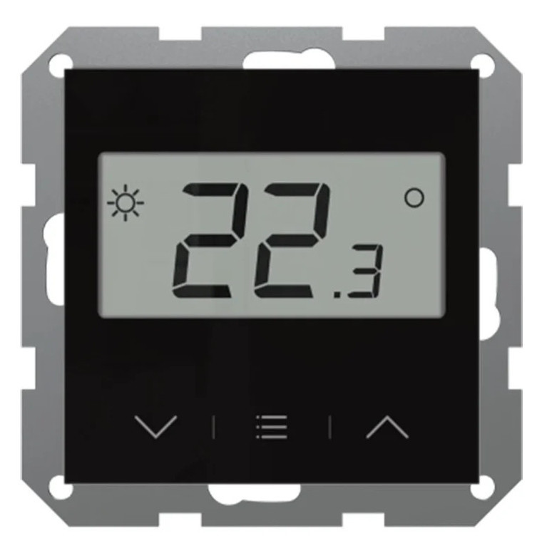 TECH CONTROLLERS SINUM FR-S2-BK prostorový termostat, s čidlem vlhkosti, drátový, černá WG.23.0064 Obrázek - Hlavní obrázek
